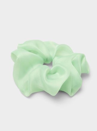 A Bronze Age Womens Organza oversized scrunchie