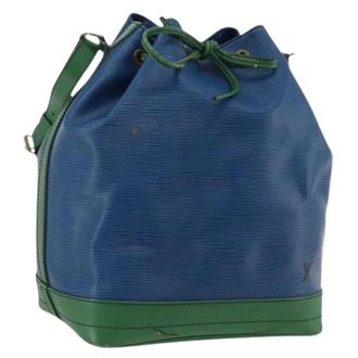 Louis Vuitton Pre-owned Bucket Bags, female, Blue, Size: ONE SIZE Pre-owned Bicolor Noe Handbag