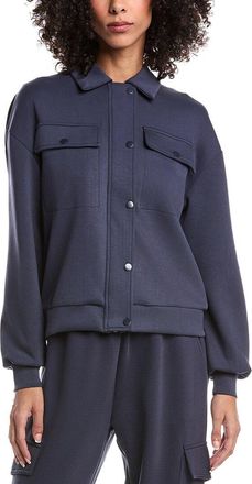 Ariella Ponte Full Snap Zipper Sweatshirt