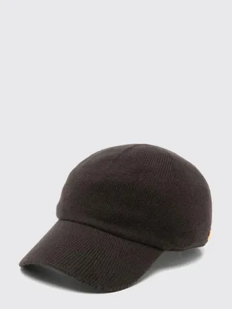 Guest In Residence Cappello da baseball in lana e cashmere con visiera