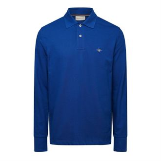 GANT Mens LG Long Sleeve in COLLEGE BLUE - Size X-Large