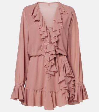 Bananhot Bellen ruffled minidress