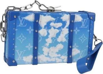 Louis Vuitton Pre-owned Canvas clutches - Dames - Vintage Schoudertas - Blauw - ONE Size - Vintage