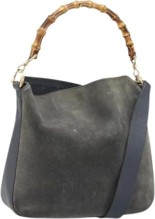 Gucci Pre-owned Shoulder Bags, female, Black, Size: ONE SIZE Pre-owned Vintage Shoulder Bag