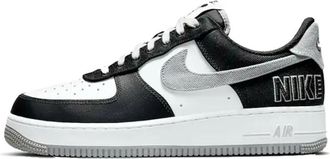 Nike Fitness, Heren, Zwart, 43 EU, Leer, Air Force 1 Low 07 LV8 EMB