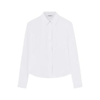Dondup Shirts, female, White, Size: S Camicia