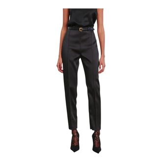 Wardrobe.NYC Wardrobe.nyc, Dames, Broeken, Zwart, Maat: M Katoen