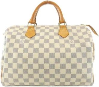 Louis Vuitton Pre-owned Boston tas - Dames - Vintage Handtas - Beige - ONE Size - Vintage
