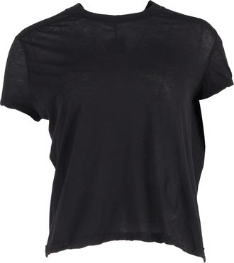 Rick Owens T-shirt in Black Cotton