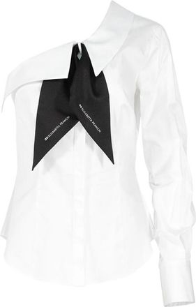 Elisabetta Franchi One-shoulder Shirt - Dames - Overhemden - Veelkleurig - S - Overhemden