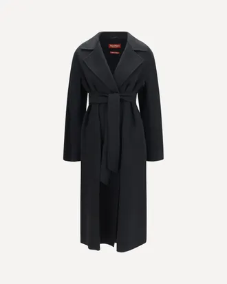 Max Mara Long robe Coat in wool, cashmere and silk Female 40