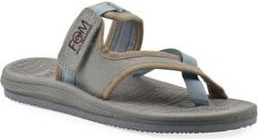 White Mountain Basket Woven Slide Sandal in Blue Raspberry Fabric at Nordstrom Rack, Size 11