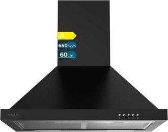 Cecotec Cecotec - Campana Pir&aacute;mide Bolero Flux Pm 606500 Black A