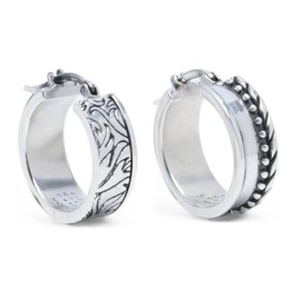 Maison Margiela Earrings - Dames - Oorbellen - Grijs - ONE Size - Accessoires