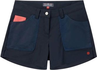 Amundsen & Scott Womens Field Shorts In Navy