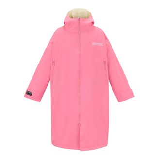 Regatta Unisex Adult Waterproof Fleece Lined Changing Robe (Pink Lemonade) - Size Small/Medium