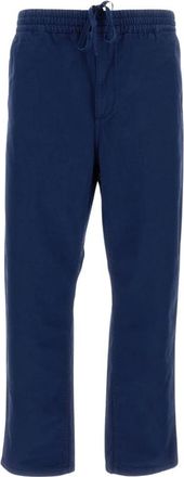Carhartt Work in Progress Carhartt Wip, Sweatpants, male, Blue, Size: L Sweatpants
