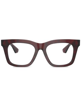 Burberry Sunglasses Occhiali a quadri - Rosso