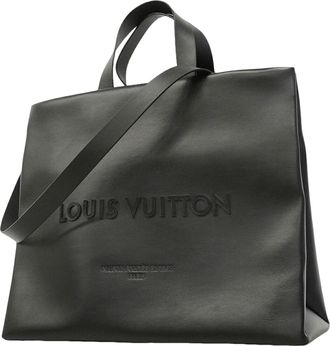 Louis Vuitton Noir Tote Bag (Pre-Owned)