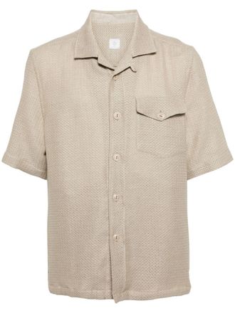 Eleventy short-sleeve shirt - Neutrals