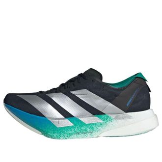 adidas Adizero Adios Pro 4 Black Matte Silver Glory Green JR6365