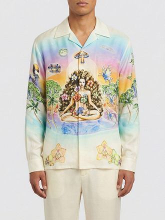 Casablanca The Cosmic Eden Printed Linen Shirt