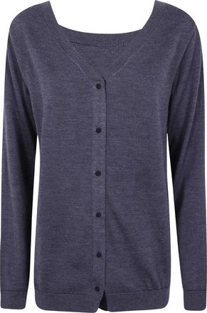 Semicouture Carin Cardigan - Dames - Truien - Grijs - Maat: S