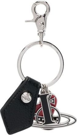 Vivienne Westwood Accessoires, Dames, Zwart, ONE Size, Zwarte Sleutelhangers Stijlvolle Accessoire