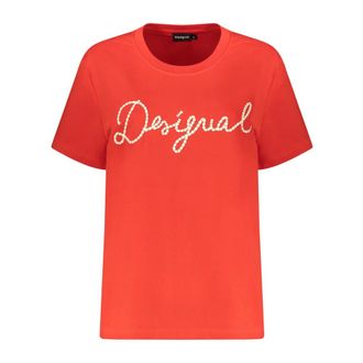 Desigual Camiseta Neena - Tops - Mujer - Rojo - XS