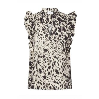 Co'Couture Dames, Blouses & Shirts, Veelkleurig, Maat: XS