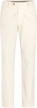 Oscar Jacobson Dandy Chinos - Heren - Chinos - Wit - XL - Katoen - Broeken