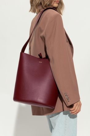 LI&Eacute; STUDIO Lie Studio The Norma Shopper Bag, Womens, Burgundy