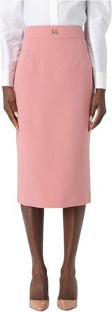 Dolce & Gabbana Rokken, Dames, Roze, XS, Pencil Rok
