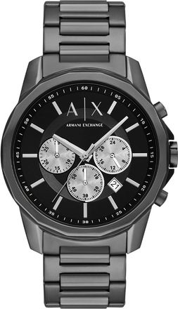 A|X Armani Exchange Mens Banks Black Dial Watch