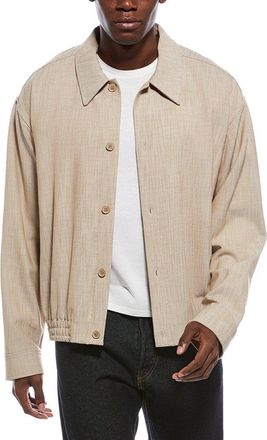 SIMKHAI ARCHIBALD BLOUSON SHIRT JACKET