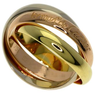Cartier Trinity Yellow Gold (18K) Pink Gold (18K) White Gold (18K) Band Ring (Pre-Owned)