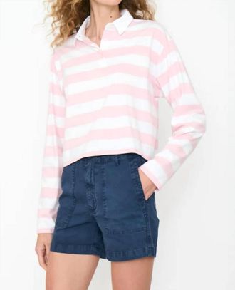 Kule Womens The Lexie Top In Pink White