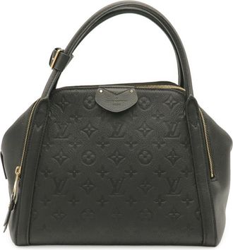Louis Vuitton Noir Monogram Empreinte Leather Handbag Tote Bag (Pre-Owned)