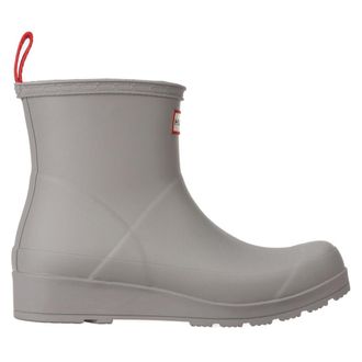 Hunter Original Play Short Wellington Rubber Womens Ankle Boots - Zinc - Size:UK 6