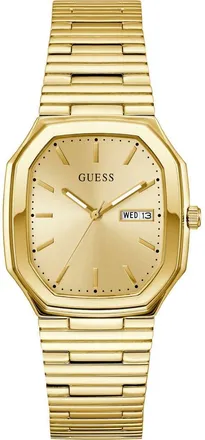 Guess Coffee Date Bracelet Watch, 35mm in Gold Tone at Nordstrom
