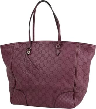 Gucci Pre-owned Tote Bags, female, Pink, Size: ONE SIZE Pre-owned 323671 Tote Bag