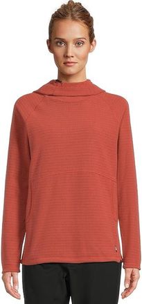 Mountain Hardwear Summit Gridtm Tunic Hoody Womens Sweatshirt Mars Red : SM, Polyester