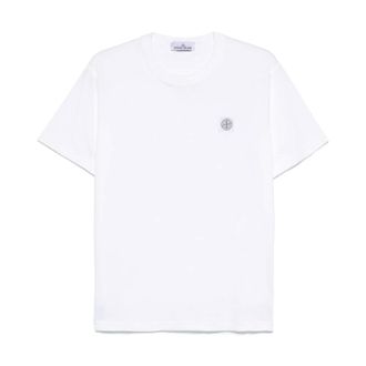 Stone Island Hombre, Camisetas, Blanco, Talla: S