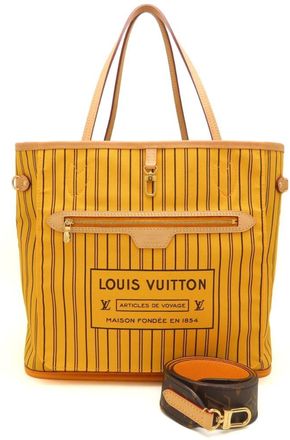 Louis Vuitton Brown Canvas Monogram Tote Bag (Pre-Owned)