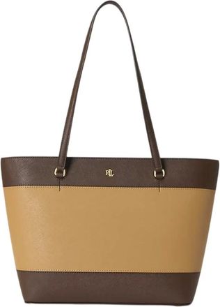 Ralph Lauren Borsa Tote Karly - - Bags - Donna - Marrone - ONE SIZE