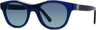 Givenchy Authentieke 4G Bril Topkwaliteit - unisex - Zonnebrillen - Blauw - 50 MM - Accessoires