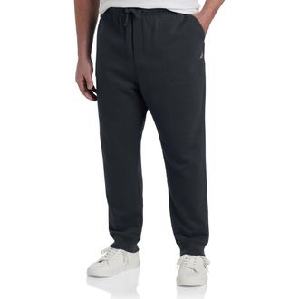 Nautica Big & Tall Joggers in Black at Nordstrom, Size 3X Big