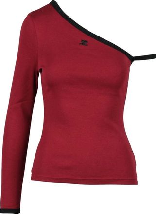 Courrèges Mujer, Camisetas, Rojo, Talla: M