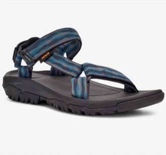 Teva Mens Hurricane Xlt2 Foggy Mountain Sandal In Navy / Grey
