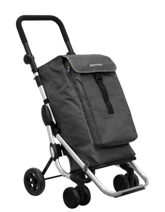 Playmarket Carrello Della Spesa Playmarket Go Up Basic Grigio Pieghevole